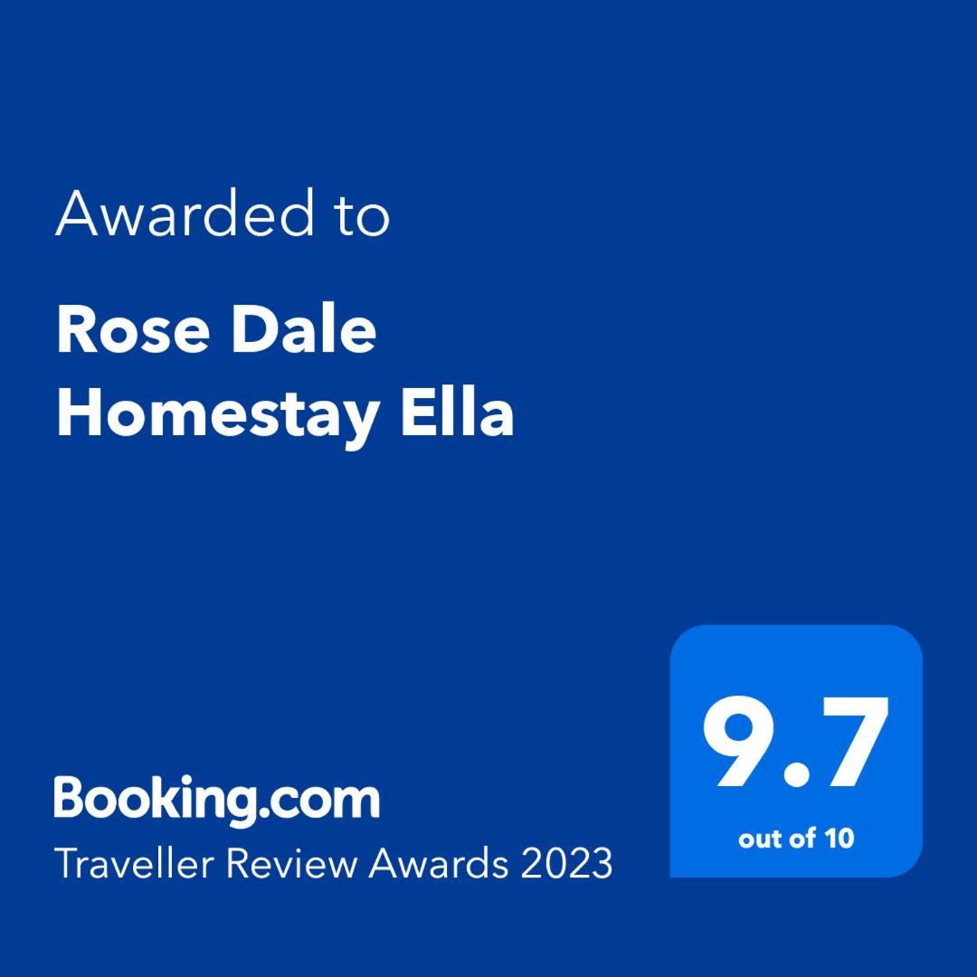 Rose Dale Homestay Ella Exteriör bild