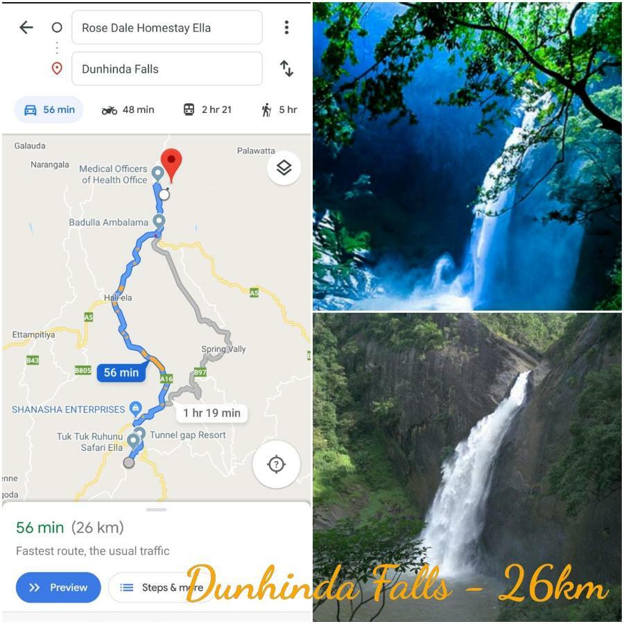 Rose Dale Homestay Ella Exteriör bild