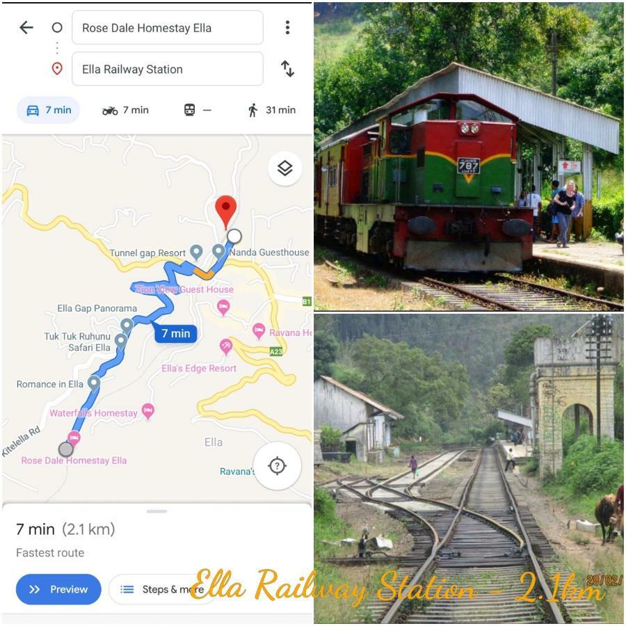 Rose Dale Homestay Ella Exteriör bild